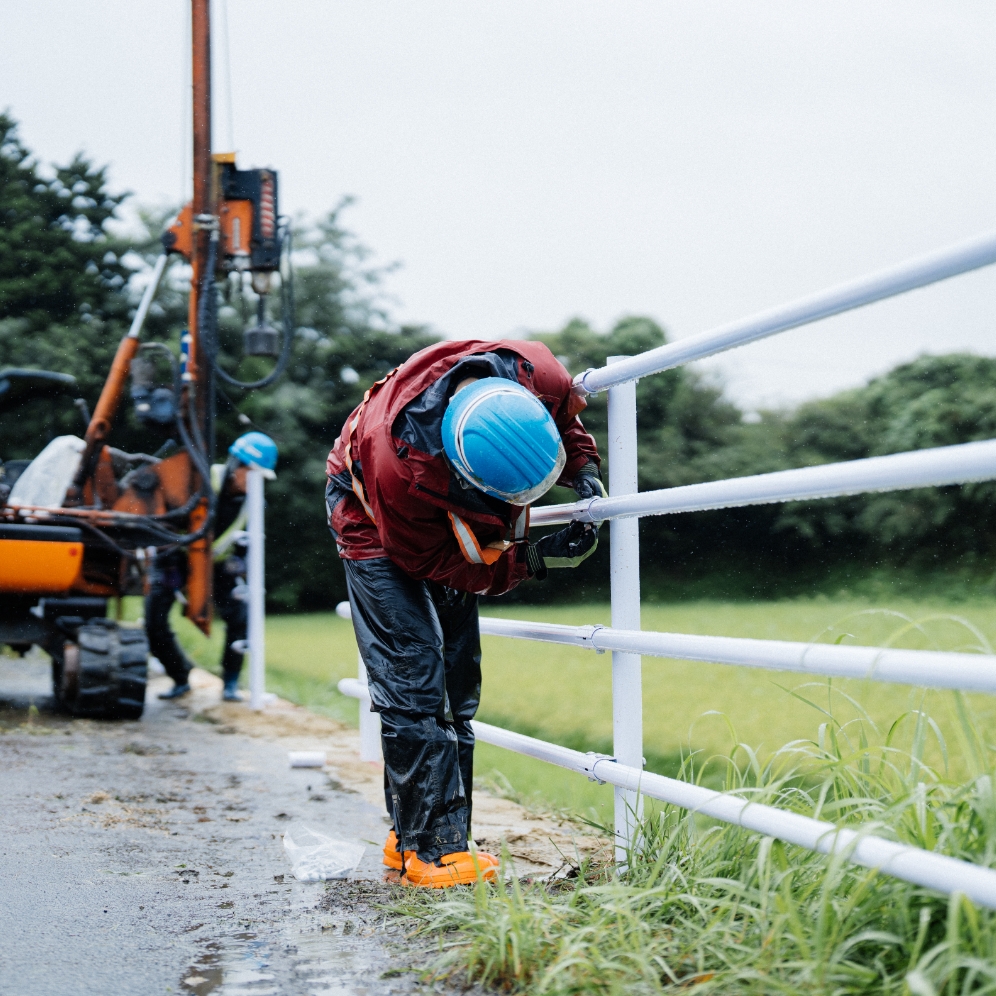 損害保険事故による復旧工事
