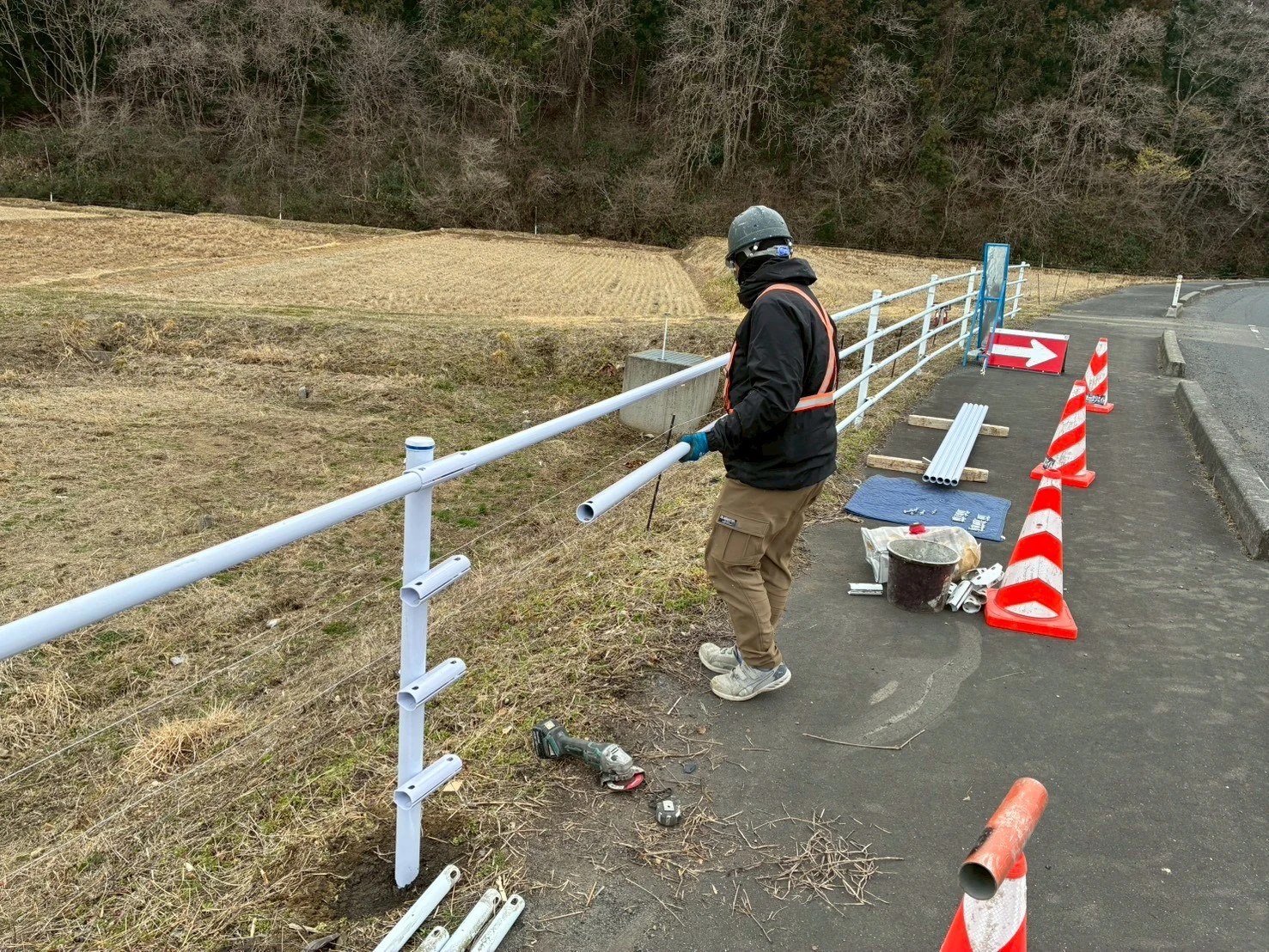 転落防止柵